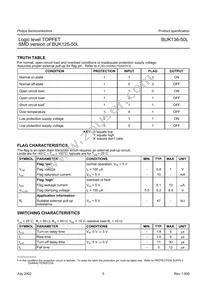 BUK136-50L Datasheet Page 5