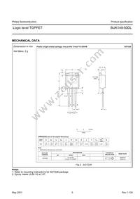 BUK149-50DL Datasheet Page 5