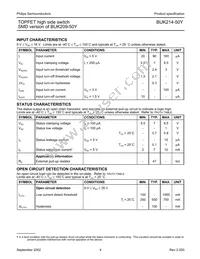BUK214-50Y Datasheet Page 4