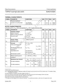 BUK218-50DC Datasheet Page 3