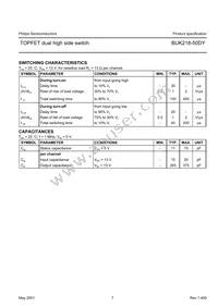 BUK218-50DY Datasheet Page 7