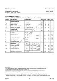 BUK219-50Y Datasheet Page 3