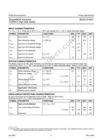 BUK219-50Y Datasheet Page 4