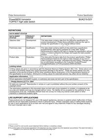 BUK219-50Y Datasheet Page 8