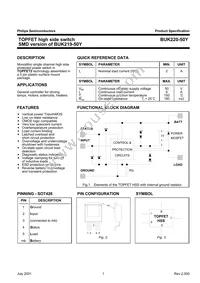 BUK220-50Y Datasheet Cover