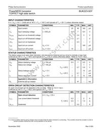 BUK223-50Y Datasheet Page 4