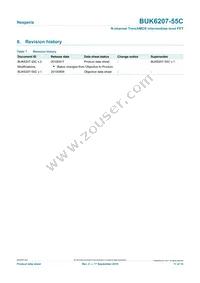 BUK6207-55C Datasheet Page 11