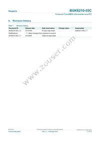 BUK6210-55C Datasheet Page 11