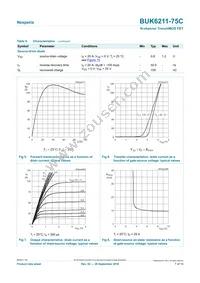 BUK6211-75C Datasheet Page 7