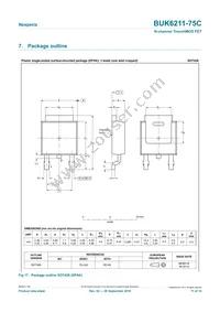BUK6211-75C Datasheet Page 11