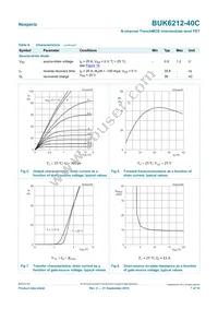 BUK6212-40C Datasheet Page 7