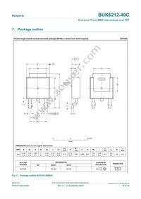 BUK6212-40C Datasheet Page 10