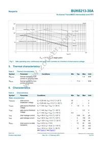 BUK6213-30A Datasheet Page 4