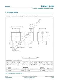 BUK6213-30A Datasheet Page 6