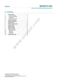 BUK6213-30A Datasheet Page 10