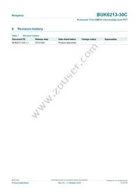 BUK6213-30C Datasheet Page 11