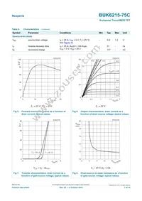 BUK6215-75C Datasheet Page 7