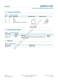 BUK6217-55C Datasheet Page 2