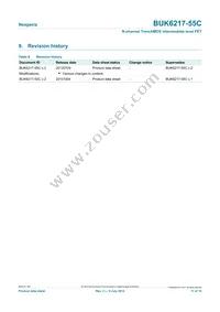 BUK6217-55C Datasheet Page 11