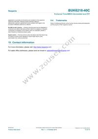 BUK6218-40C Datasheet Page 13
