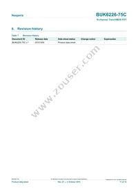 BUK6226-75C Datasheet Page 11