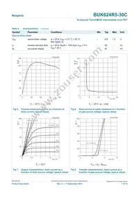 BUK624R5-30C Datasheet Page 7