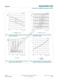 BUK625R2-30C Datasheet Page 8