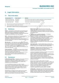 BUK625R2-30C Datasheet Page 12