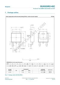 BUK626R2-40C Datasheet Page 10