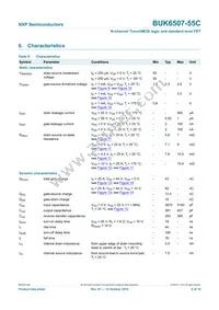 BUK6507-55C Datasheet Page 7