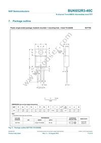 BUK652R3-40C Datasheet Page 12