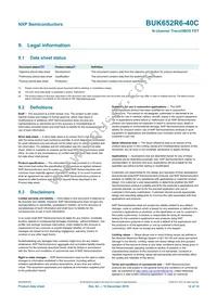 BUK652R6-40C Datasheet Page 13