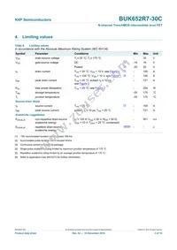 BUK652R7-30C Datasheet Page 3