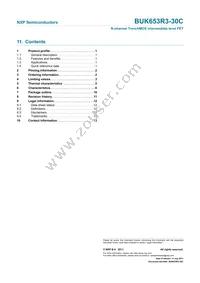 BUK653R3-30C Datasheet Page 15