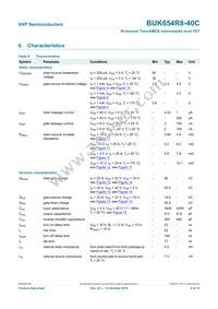 BUK654R8-40C Datasheet Page 7