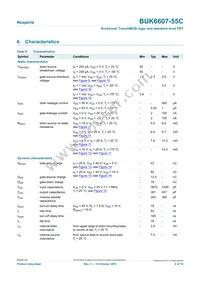 BUK6607-55C Datasheet Page 6