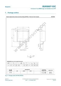 BUK6607-55C Datasheet Page 10