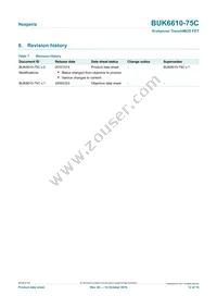 BUK6610-75C Datasheet Page 12
