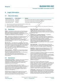 BUK661R8-30C Datasheet Page 12