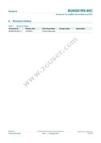 BUK661R9-40C Datasheet Page 12