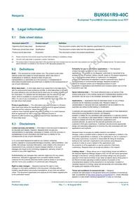 BUK661R9-40C Datasheet Page 13