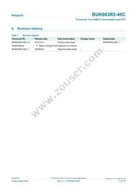 BUK663R2-40C Datasheet Page 11