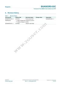 BUK663R5-55C Datasheet Page 11
