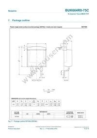 BUK664R8-75C Datasheet Page 10