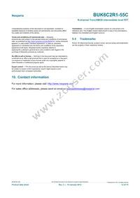 BUK6C2R1-55C Datasheet Page 12
