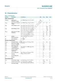 BUK6D23-40EX Datasheet Page 6