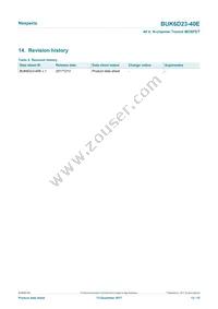 BUK6D23-40EX Datasheet Page 13