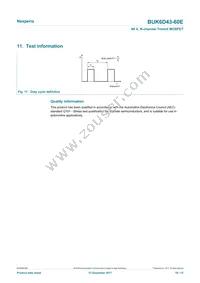 BUK6D43-60EX Datasheet Page 10