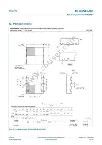 BUK6D43-60EX Datasheet Page 11