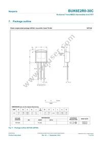 BUK6E2R0-30C Datasheet Page 11